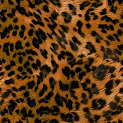 SAM1278C (Kožešina leopard hnědý- materiálové varianty)