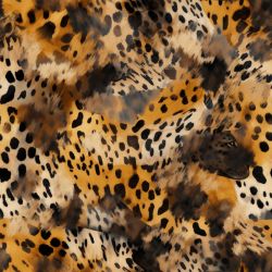 SAM1282A (Leopard hnědá- materiálové varianty)
