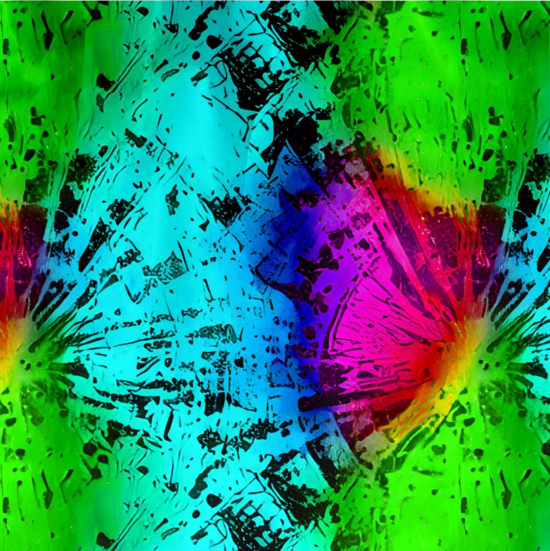 Neon batika- materiálové varianty mavaga design
