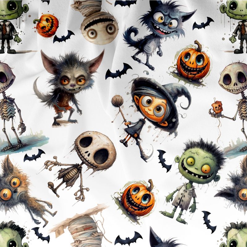 Halloween monster- materiálové varianty mavaga design
