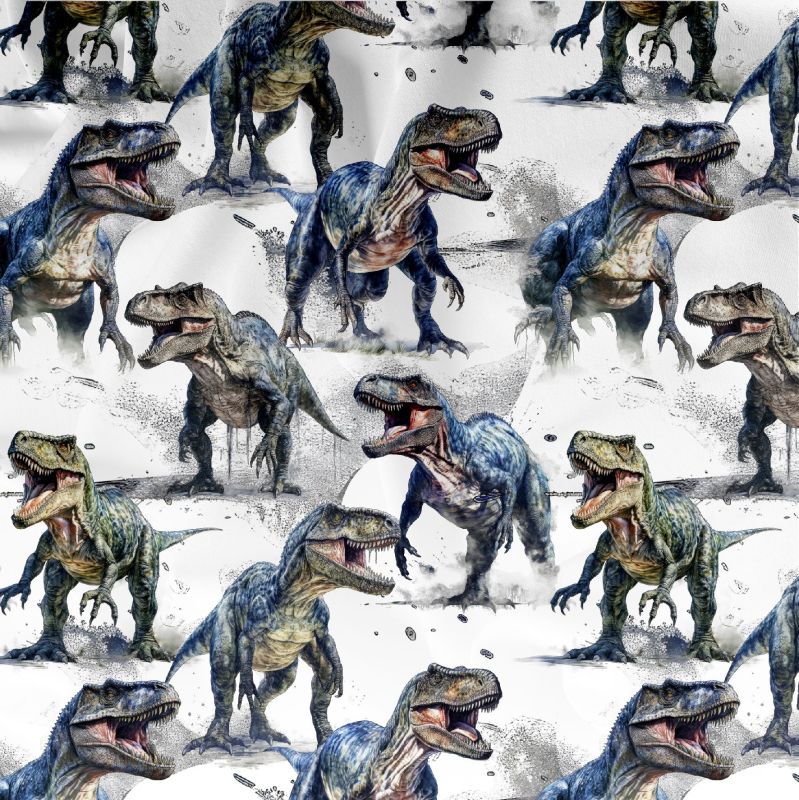 DINOSAURUS REX na bílé- materiálové varianty mavaga design
