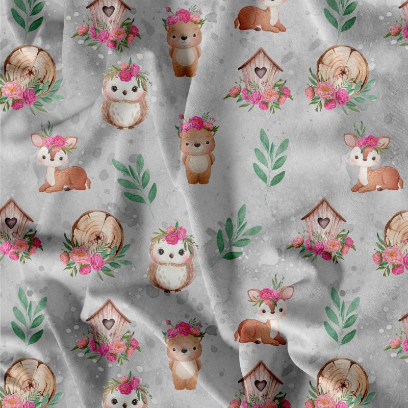 Lesní zvířátka- materiálové varianty mavaga design