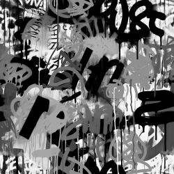SAM1498B (Grafity černobílý- materiálové varianty)