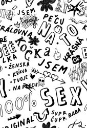 SAM694A (Na to PEČU -bílý -  materiálové varianty)
