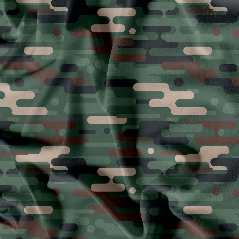 Vector camu zelená - materiálové varianty mavaga design
