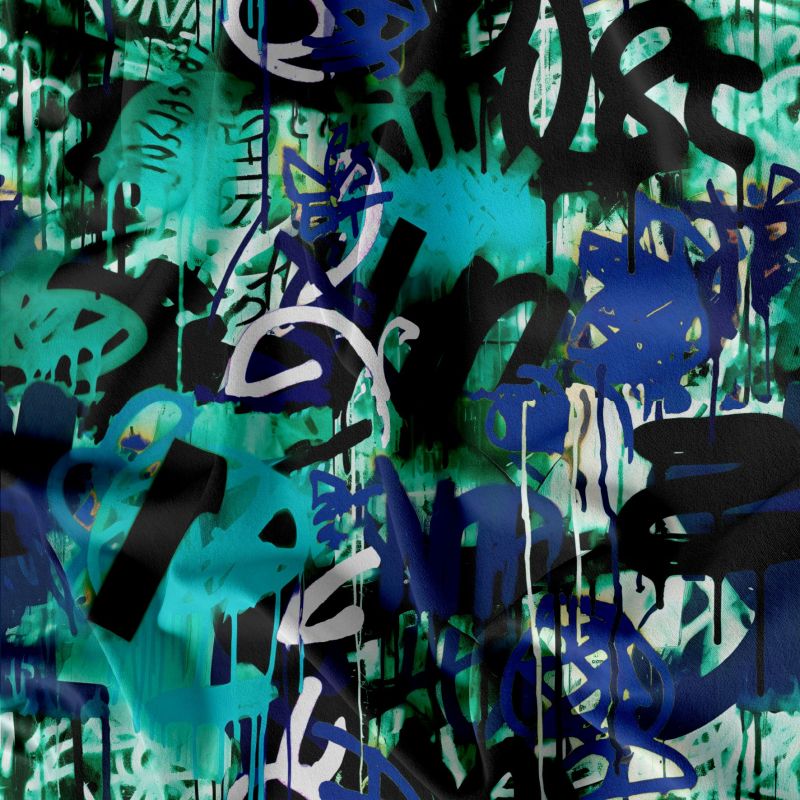 Grafity modrý- materiálové varianty mavaga design