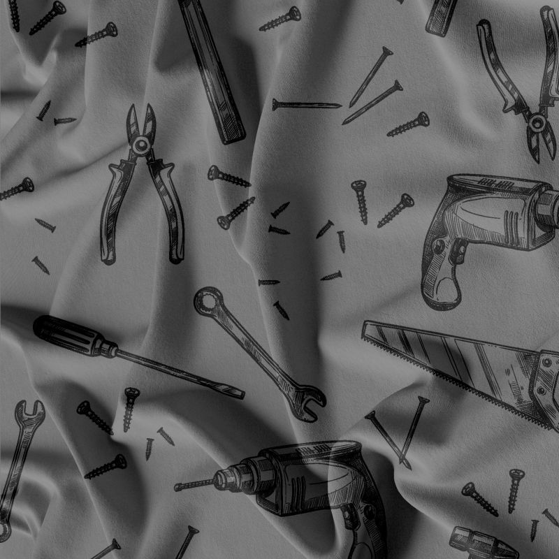 Nářadí na šedé - materiálové varianty mavaga design