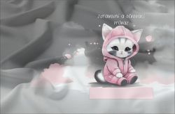 Panel na zdravotní průkaz Kočička holka 1ks