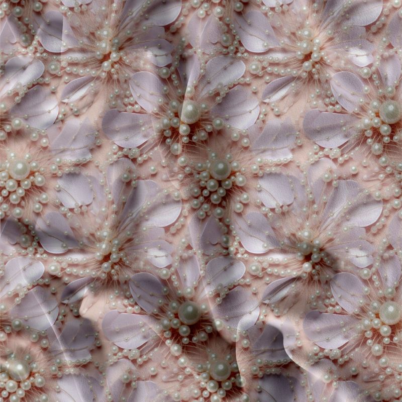 Perličky růžová- materiálové varianty mavaga design
