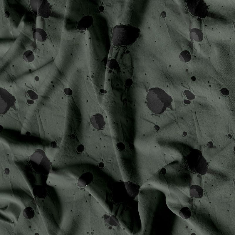 Potrhaná látka army - materiálové varianty mavaga design