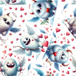 SAM1538 (Yeti in love - materiálové varianty)