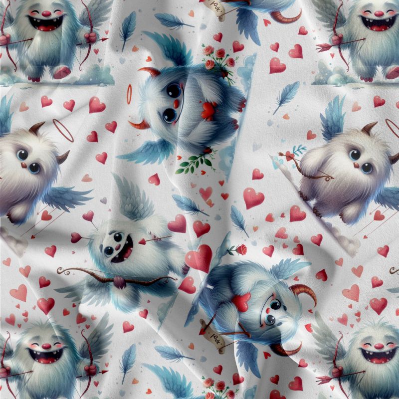 Yeti in love - materiálové varianty mavaga design