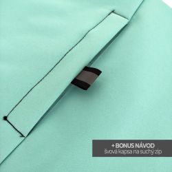 Papírový střih - Dámská bunda THEA Mavatex jak ušít kapsu na suchý zip