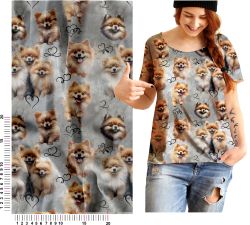 Pomeranian teplákovina, Pomeranian kočárkovina, Pomeranian softchel mavaga design