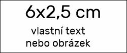 Našívací štítek- VLASTNÍ NÁVRH - STUHA BÍLÁ