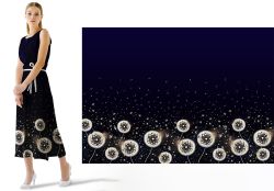 PANEL na šaty / triko/leginy -pampelišky-materiálové varianty mavaga design