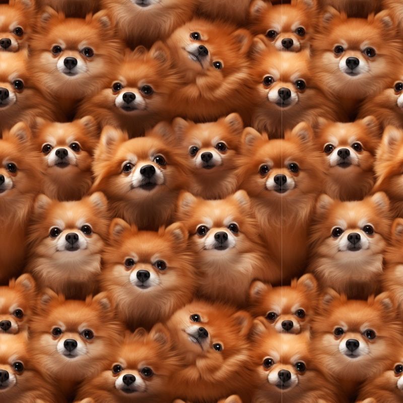 Pomeranian teplákovina, Pomeranian kočárkovina, Pomeranian softchel mavaga design