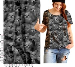 Pomeranian teplákovina, Pomeranian kočárkovina, Pomeranian softchel mavaga design