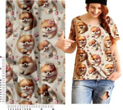 Pomeranian teplákovina, Pomeranian kočárkovina, Pomeranian softchel mavaga design