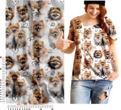Pomeranian teplákovina, Pomeranian kočárkovina, Pomeranian softchel mavaga design