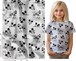 Látka mickey mouse mavaga design