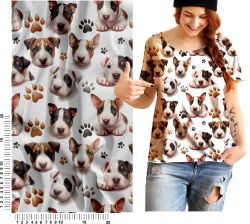 Anglický bullterrier teplákovina, Anglický bullterrier kočárkovina, Anglický bullterrier softshell mavaga design