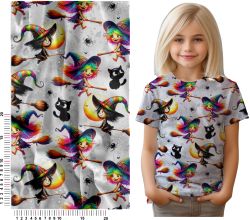 Látka čarodějnice bílá mavaga design