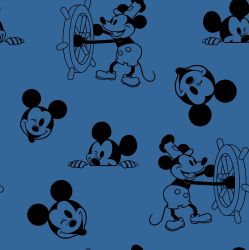 SAM1632C (Myšák Mickey  MODRÁ - materiálové varianty)
