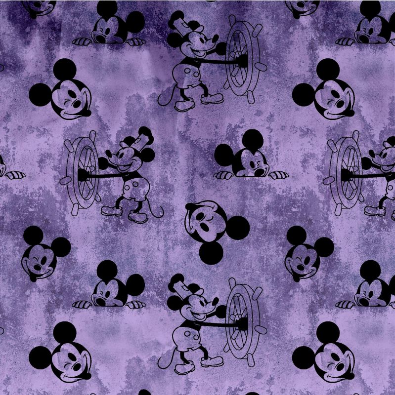 Látka mickey mouse mavaga design