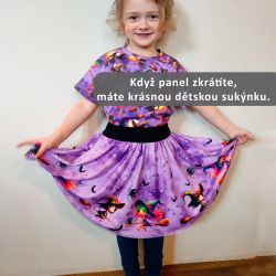 dívčí sukýnka na halloween