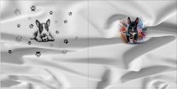 panel na triko Anglický  bullterrier | BELLA - 210 gsm, TORINO 140 gsm -funkční úplet, Funkční úplet MILKY, GARZATO 200gsm- funkční úplet počesaný, DOLOMOTY 250, Softshell zimní 320 gsm, Kočárkovina, X-BAVLNĚNÝ SATÉN, X-BAVLNĚNÝ ÚPLET, X-BAVLNĚNÁ TEPLÁKOVINA