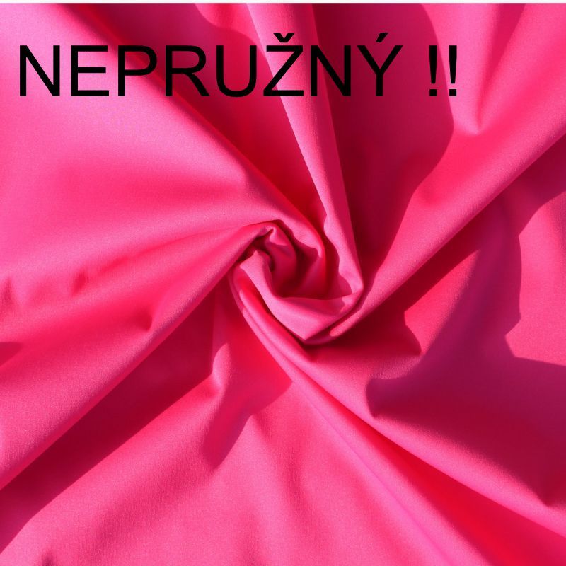 Softshell LETNÍ NEPRUŽNÝ -malinový fuksie 177 vyrobeno v EU