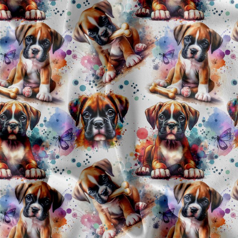 Německý boxer teplákovina, Německý boxer kočárkovina,Německý boxerbullterrier softshell mavaga design