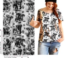 Německý boxer teplákovina, Německý boxer kočárkovina,Německý boxerbullterrier softshell mavaga design