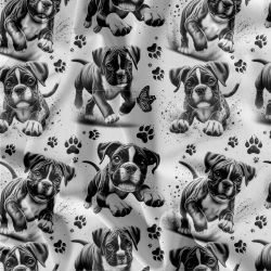 Německý boxer teplákovina, Německý boxer kočárkovina,Německý boxerbullterrier softshell mavaga design