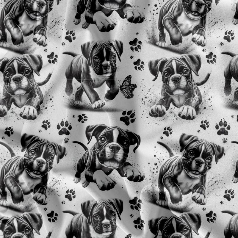 Německý boxer teplákovina, Německý boxer kočárkovina,Německý boxerbullterrier softshell mavaga design