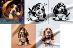 látkový panel  BASSET | SOFTHELL zimní 320gsm, Kočárkovina, X-BAVLNĚNÝ SATÉN
