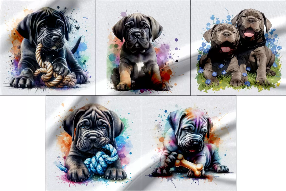 látkový panel CANE CORSO ČESKÝ VÝROBEK