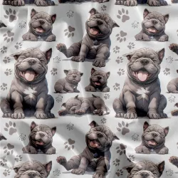Metráž se vzorem CANE Corso mavaga design