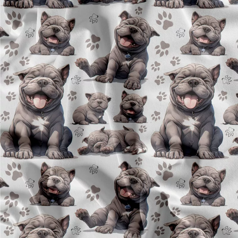 Metráž se vzorem CANE Corso mavaga design