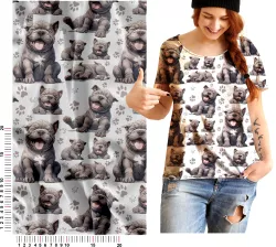 Metráž se vzorem CANE Corso mavaga design