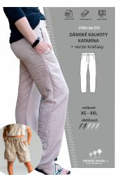 Střih na dámské kalhoty
