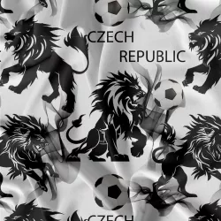 Látka český lev mavaga design Látka český lev mavaga design