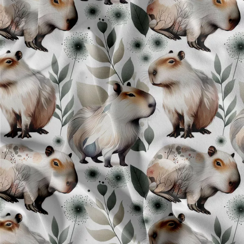 Látka s Kapybarou mavaga design