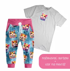 křeček nažehlovací obrázek a látka