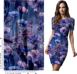 Fialové noční máky mavaga design Fialové noční máky mavaga design