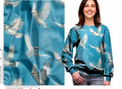 Látka s hrdličkami mavaga design Látka s hrdličkami mavaga design