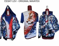 Metráž se vzorem český lev mavaga design Metráž se vzorem český lev mavaga design