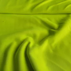 Teplákovina fluo žlutá počesaná - 320 gsm -2 jakost 