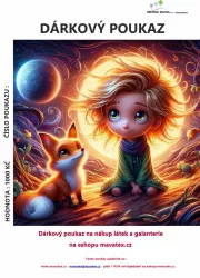 Dárkový poukaz - 1000 kč | Elektronické pdf emailem - sami tisknete, Vytištěný poukaz - posíláme dopravcem